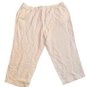 H&M White Wide Leg Pants